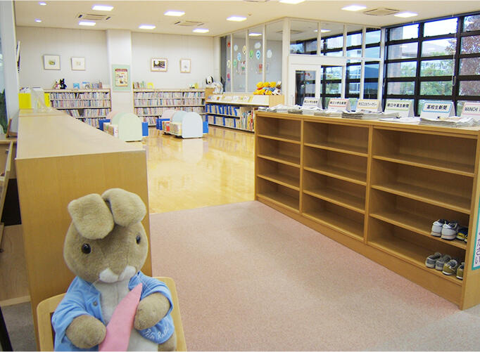 絵本フロアの様子