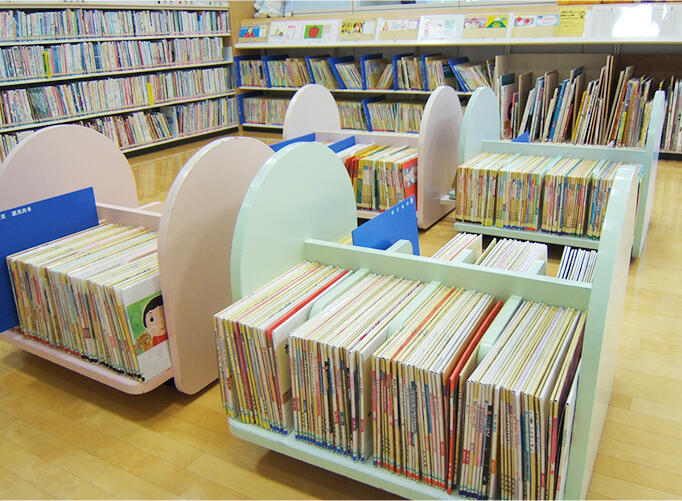 紙芝居コーナーの様子