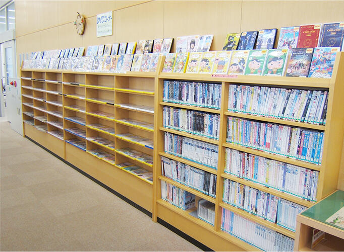 視聴覚コーナーの様子