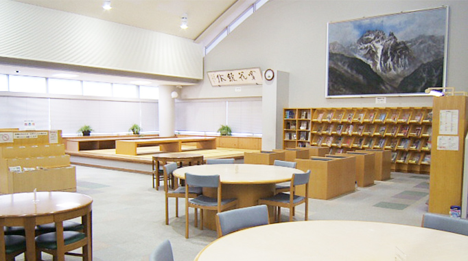 ブラウジングコーナーの様子